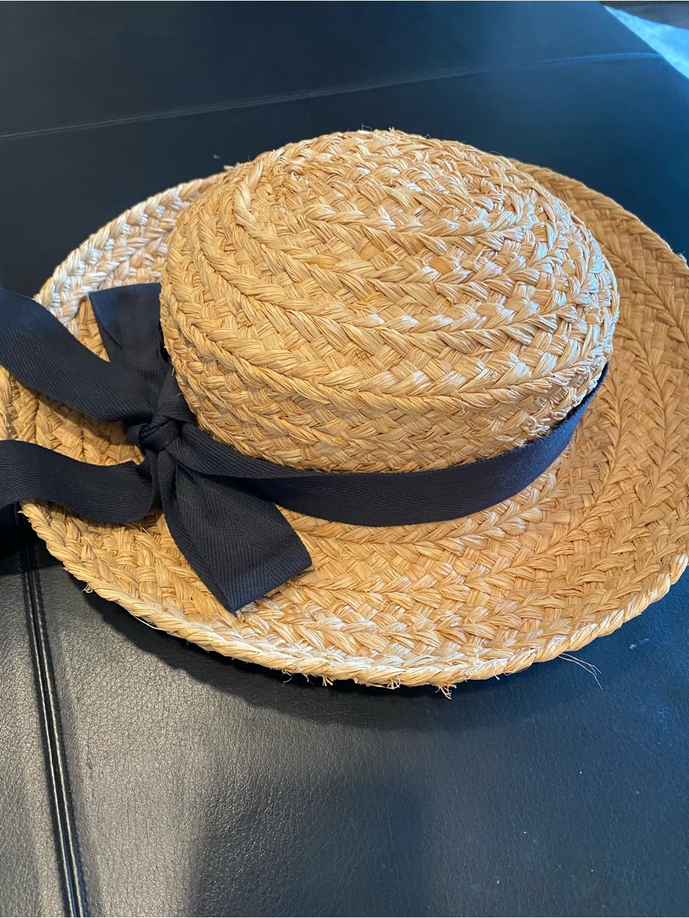 Helen Kaminski Raffia Straw Hat, handmade in Madagascar
